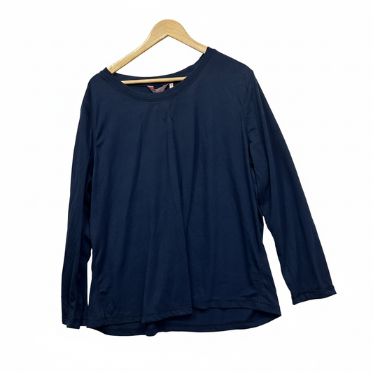 Millers Woman Navy Blue Long Sleeve Top Size 20-22