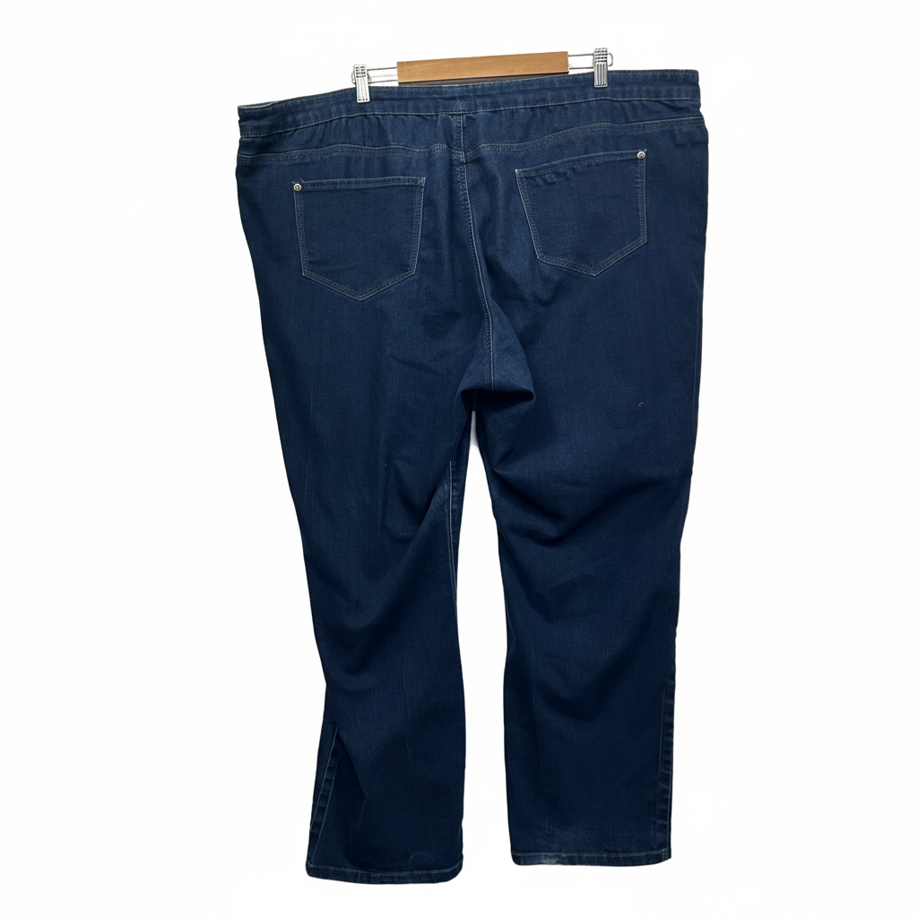 Beme navy capri jeans size 26 waist measurement