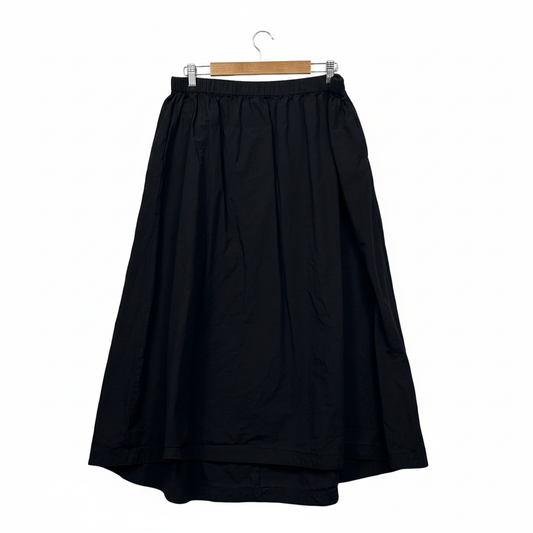 J.L Frock black midi skirt size 16