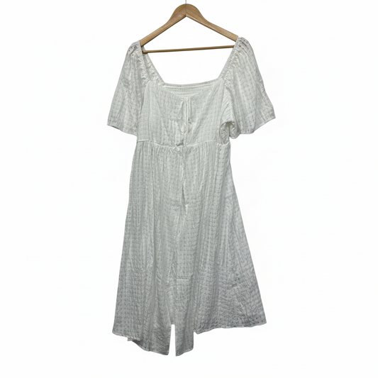 Shein Curve White Dress - Size 2XL