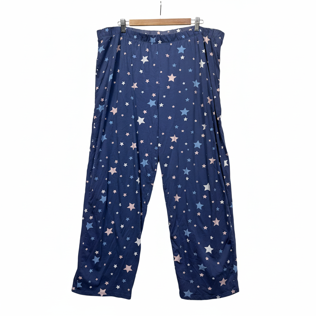 Avella Navy Star Sleep PJ Pants - Size 18