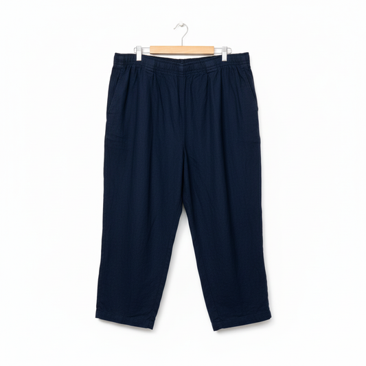 Anko Curve navy blue pants with elastic waist