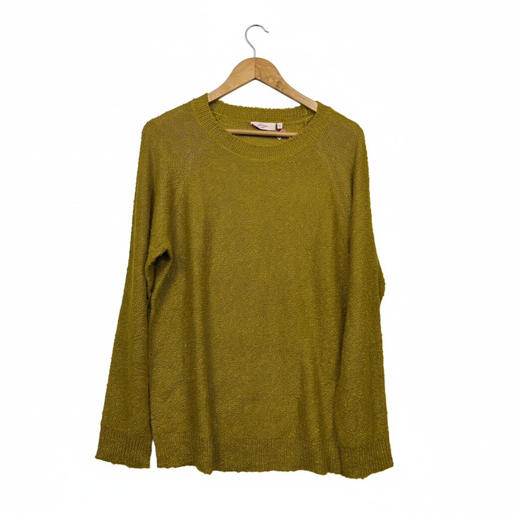 Millers Mustard Gold Knit Jumper - Size L