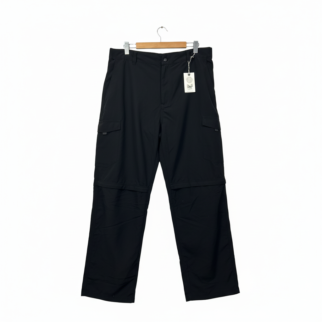 Rivers Black Cargo Pants  - Size 40