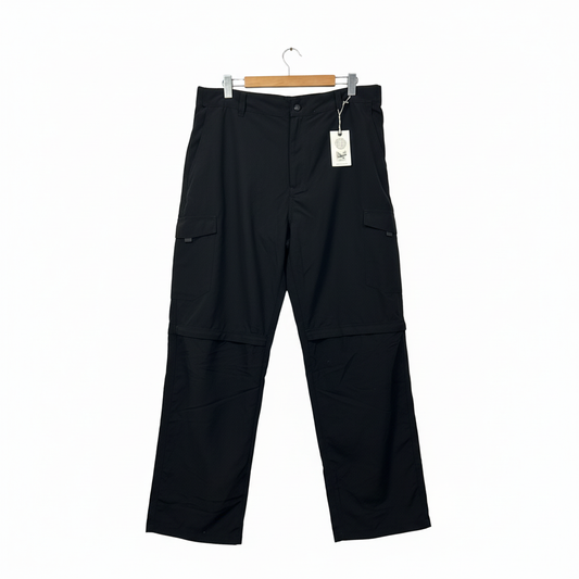 Rivers Black Cargo Pants  - Size 40