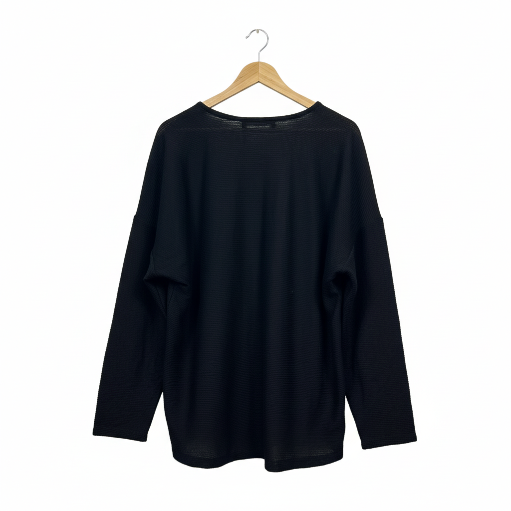 Millers Black Long Sleeve Top - Size 20 brand label