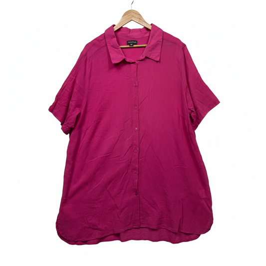 Autograph magenta shirt front view