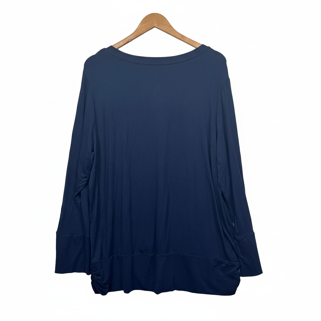 Millers Navy Top - Brand Label