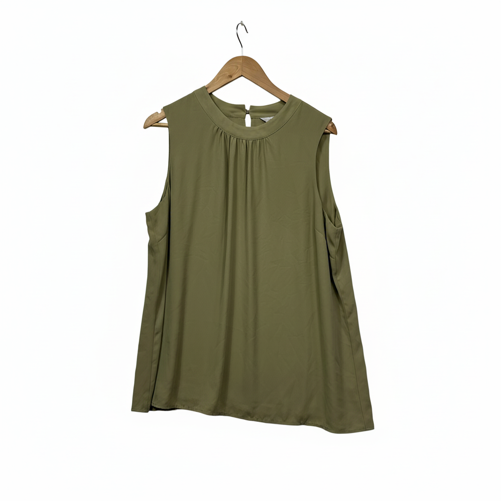 Preview Olive Sleeveless Top - Size 20