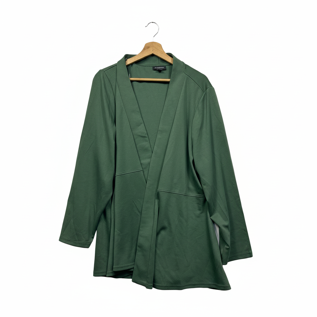 Autograph Olive Green Wrap Jacket Size L