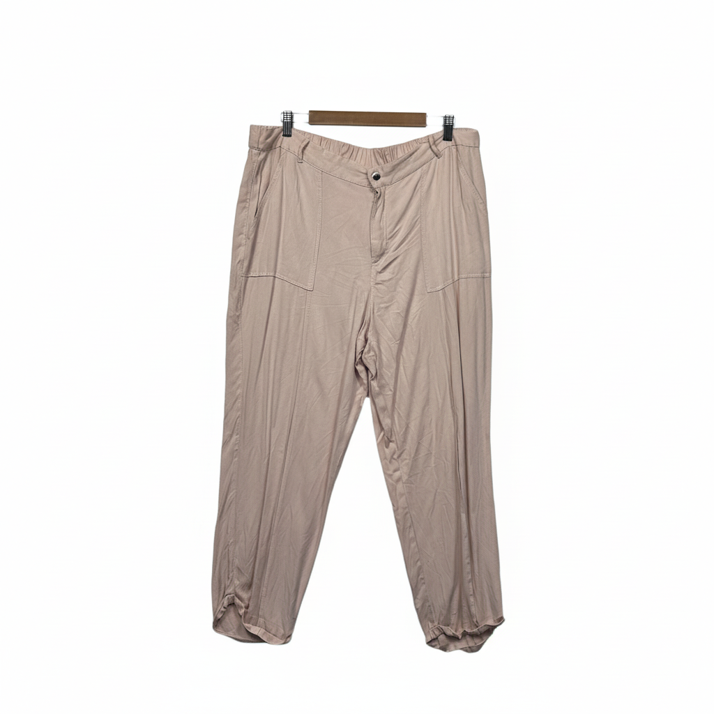 Rockman Pink Utility Cargo Pants - Size 18