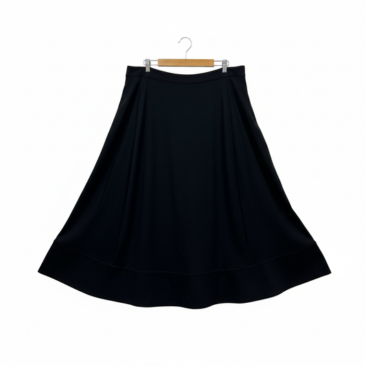 Commonry Black A-line Skirt with Pockets - Size 20
