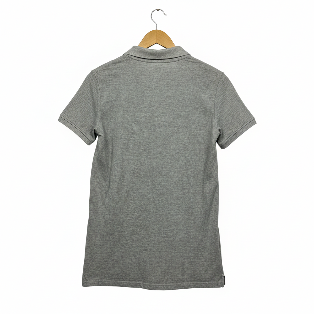 Ringers Western Grey Polo Shirt - Size 16 back view