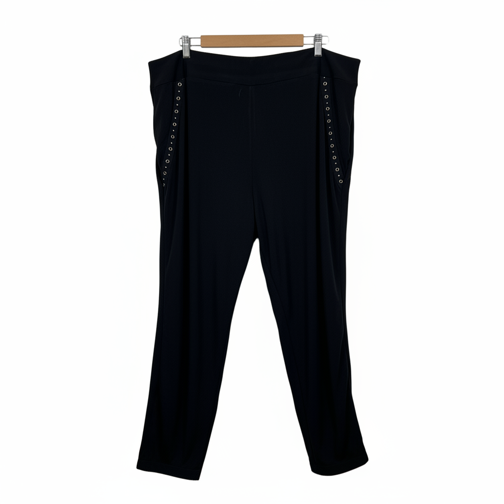 Taking Shape Black Pants - Size 22