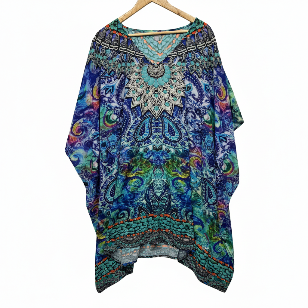 Suzanne Grae Multicoloured Kaftan - Size S/M