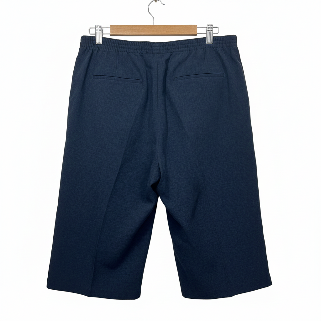 Black Pepper Navy Shorts - Waist Measurement