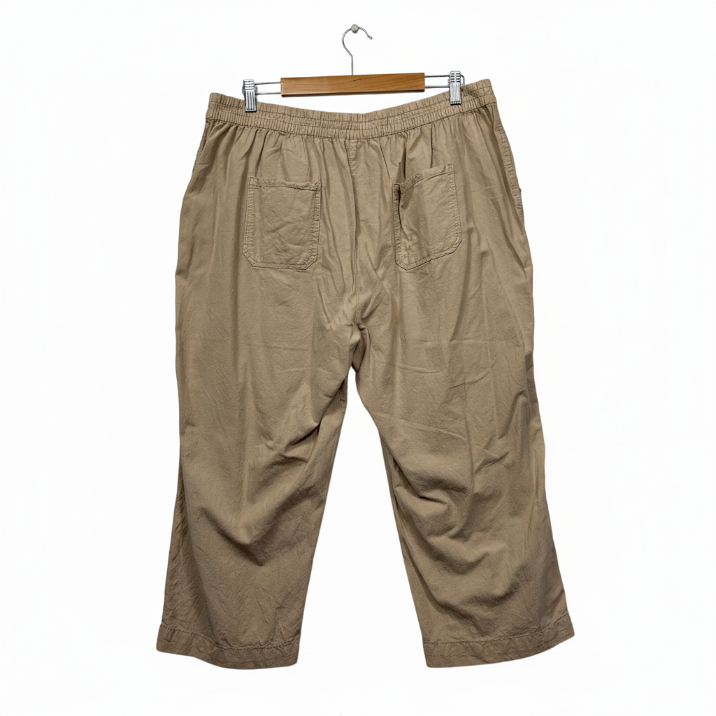 Millers beige capri pants size 18 back view