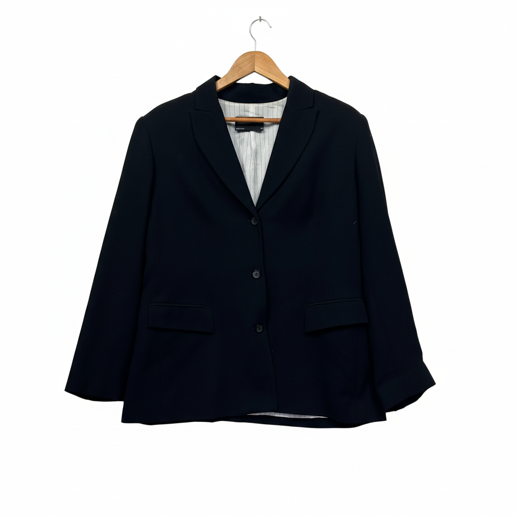 Stitches Australia black and grey colourblock jacket front view