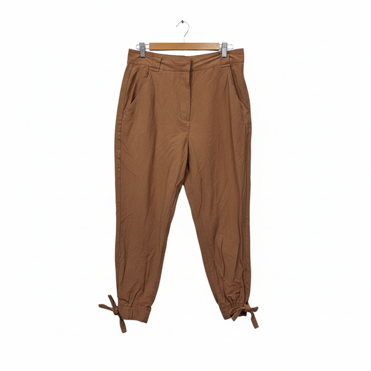 French Connection Tan Jogger Pants Size 14