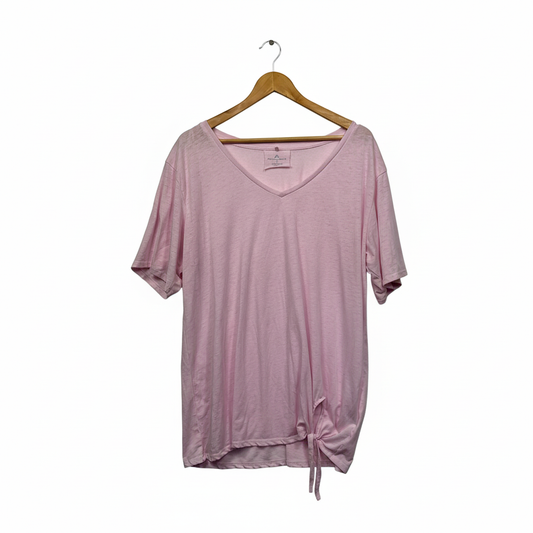 Rockwear Pink Activewear T-Shirt - Size 18 (Fault - Mark)