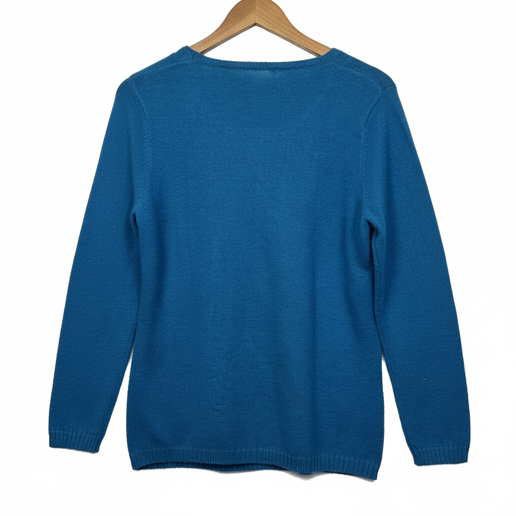 Noni B teal jumper label detail