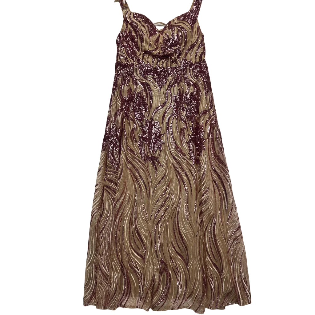 Fariesty Sequin Formal Sleeveless Dress - Size 16/18