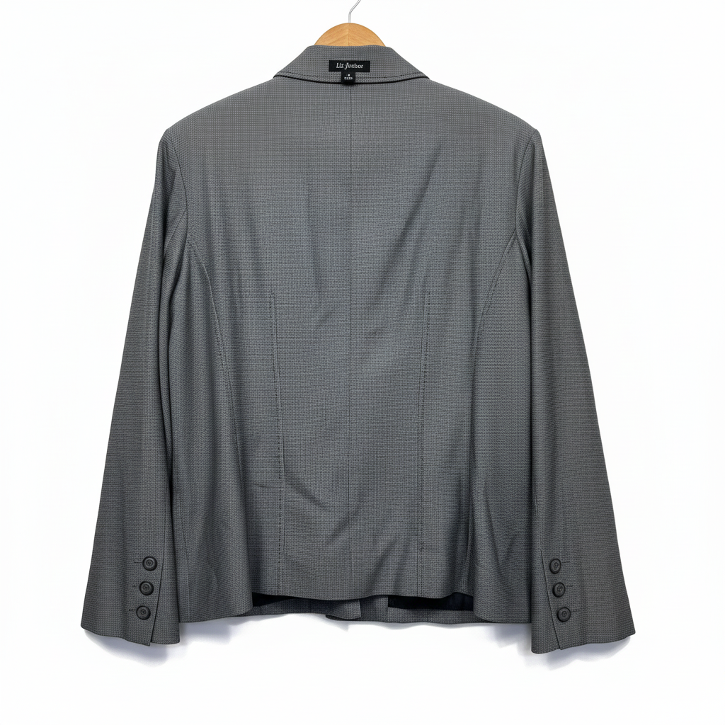 Liz Jordan blazer brand label view