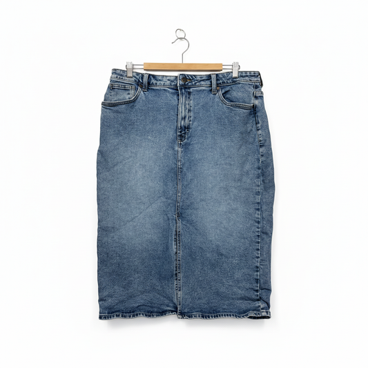 Target Skirt Blue Denim Skirt - Size 18