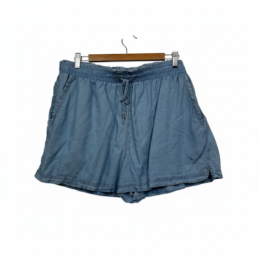 The 1964 Denim Company Blue Grey Shorts Size 16