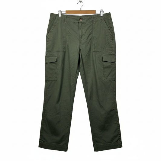 Anko Olive Green Cargo Pants - Size 16