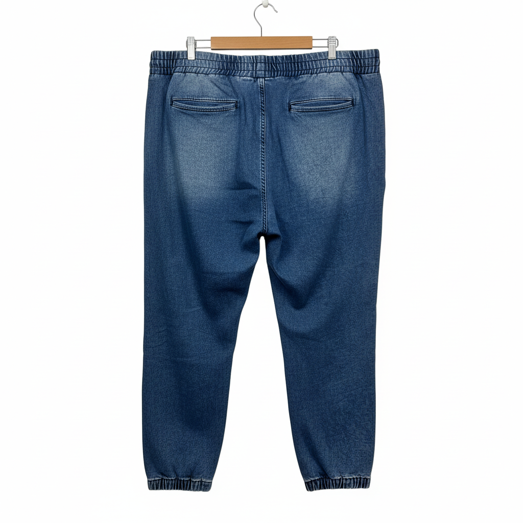 Target Blue Jogger Pants pocket detail