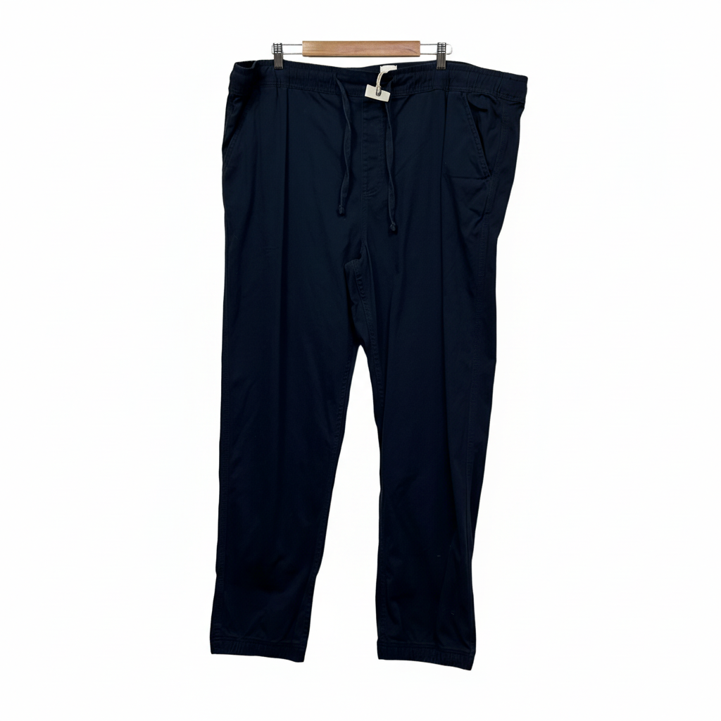 Rivers Mens Navy Drawstring Pants - Size 40