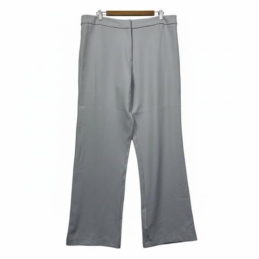 Liz Jordan grey pants size 16 front view