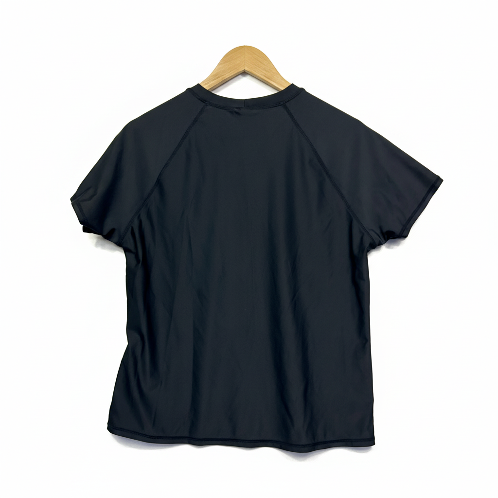 Warzone Black Top - Back View