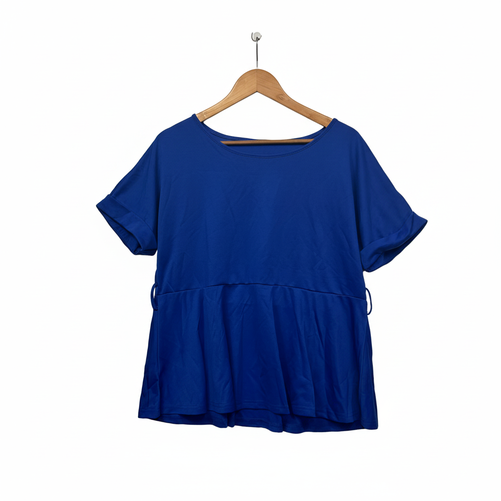 Blue Short Sleeve Top - Size XL