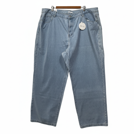 You+All mid wash mom jeans size 24