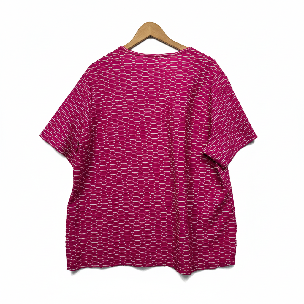 Millers Pink Striped Top - Size 22 brand label