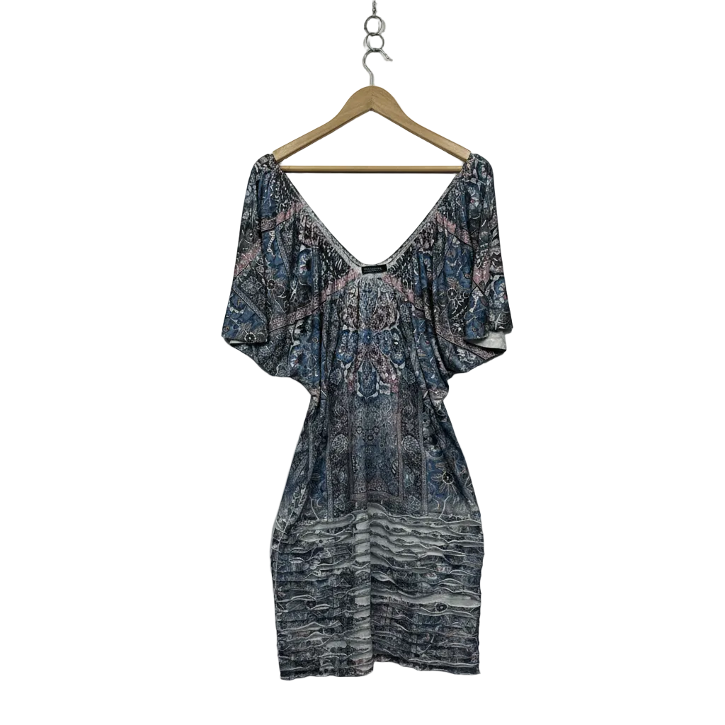 Crossroads Paisley Print Dress - Size XL