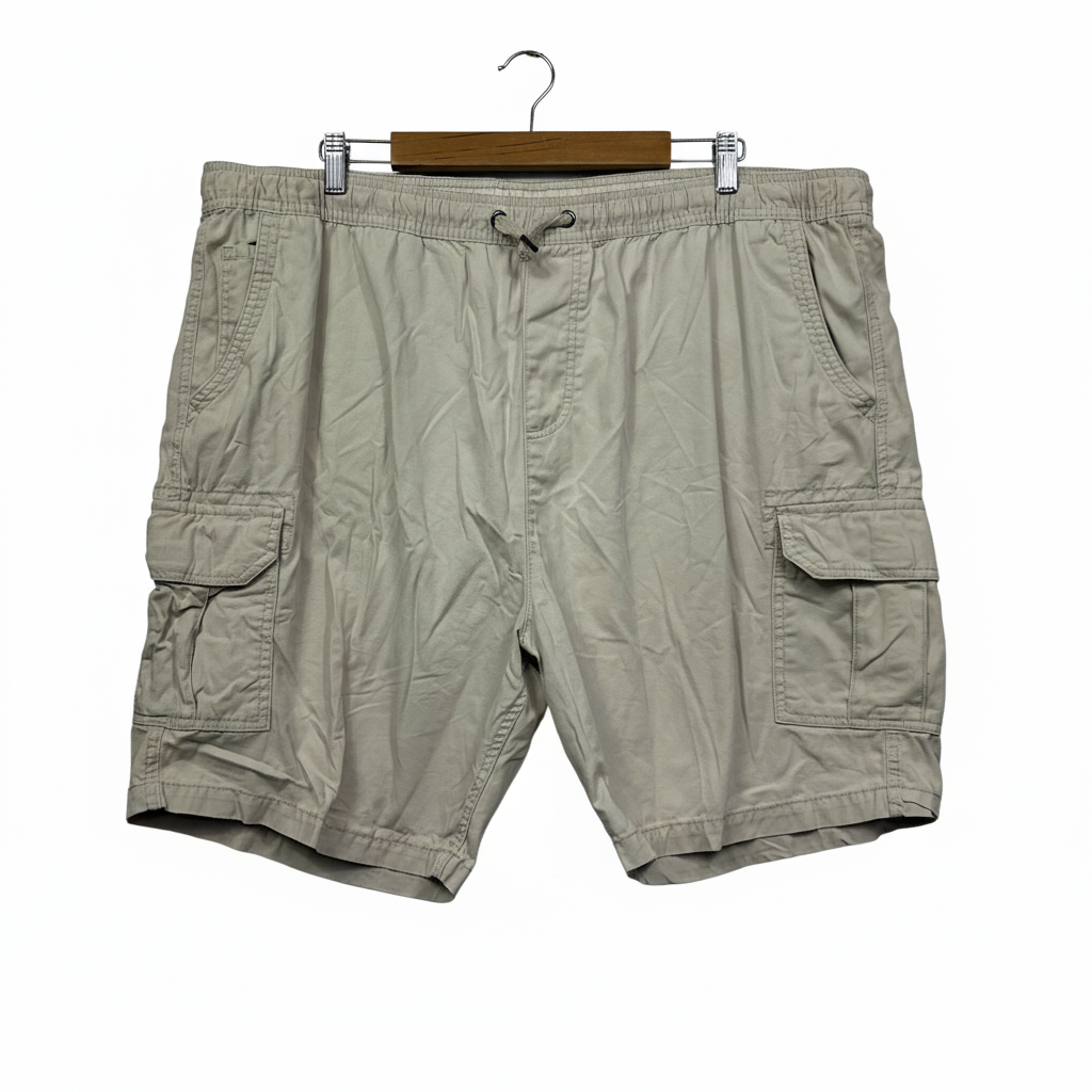 Westbay Beige Cargo Shorts - Size 5XL