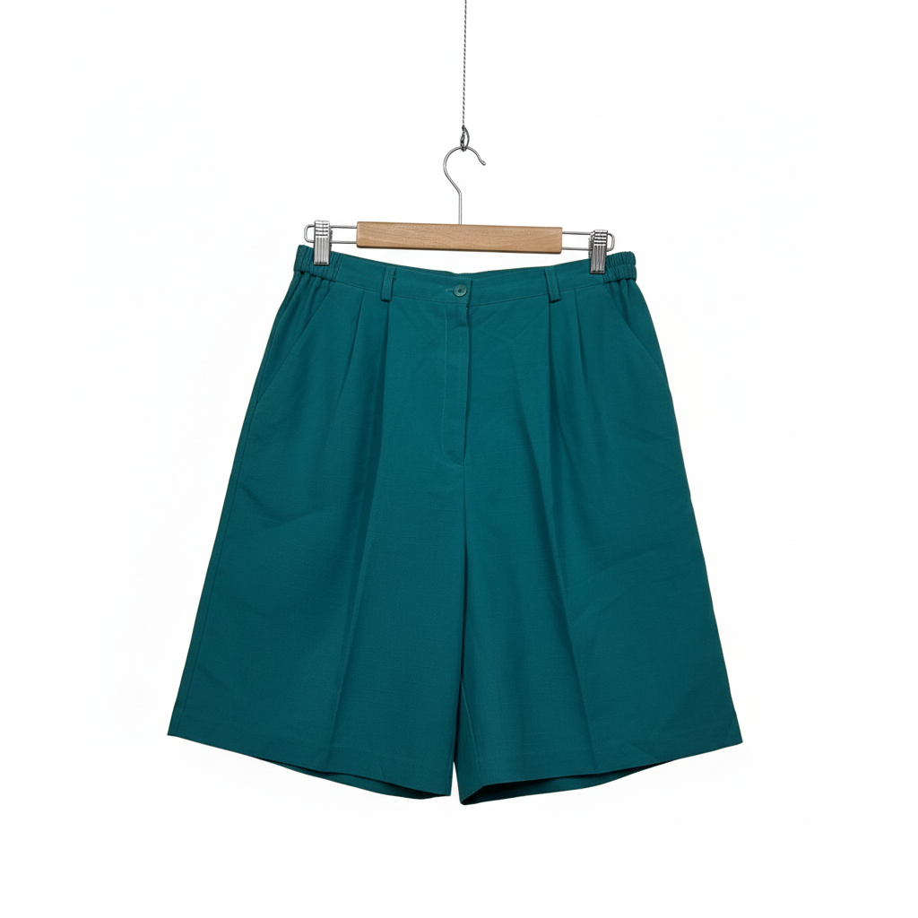Miller's Essentials teal shorts size 14