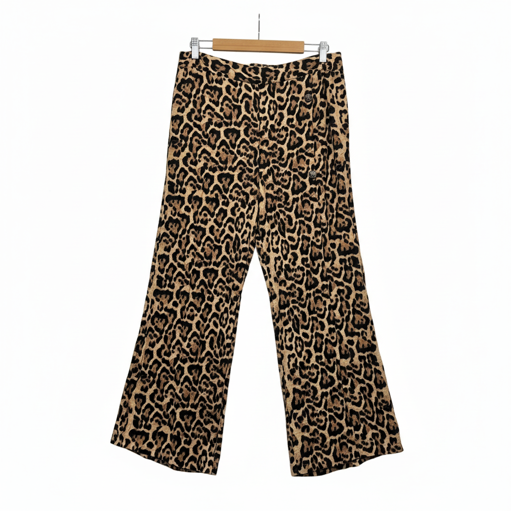 Missy leopard print skirt size 16