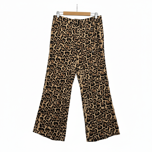 Missy leopard print skirt size 16