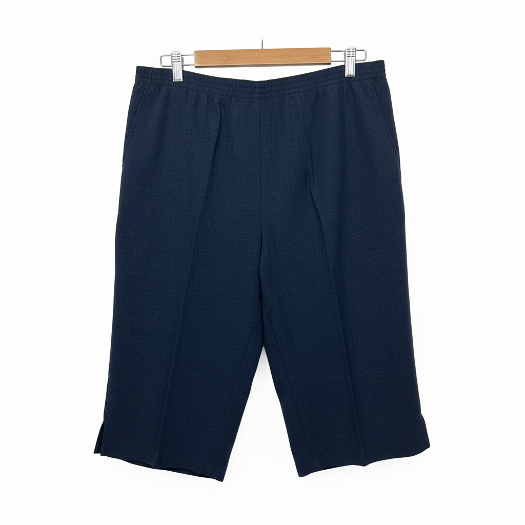 Black Pepper Navy Shorts - Size 12