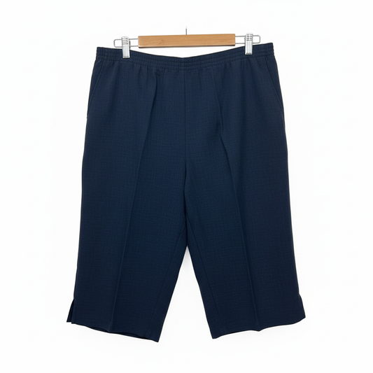 Black Pepper Navy Shorts - Size 12