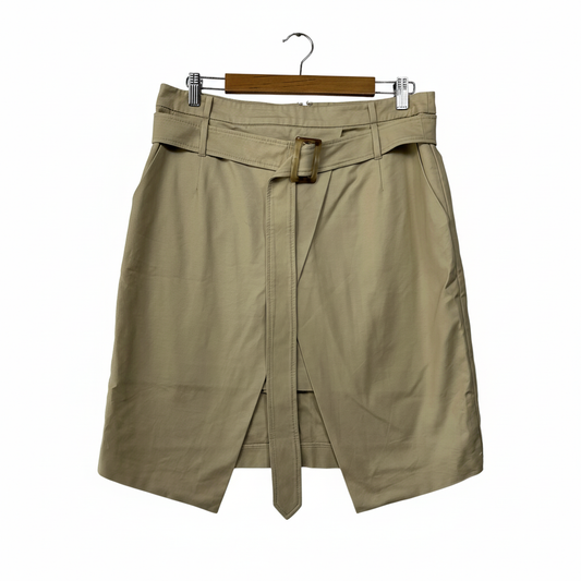 Witchery Beige Skirt - Size 14