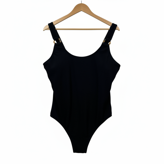 Anko Swim Black One-Piece Swimsuit - Size 20