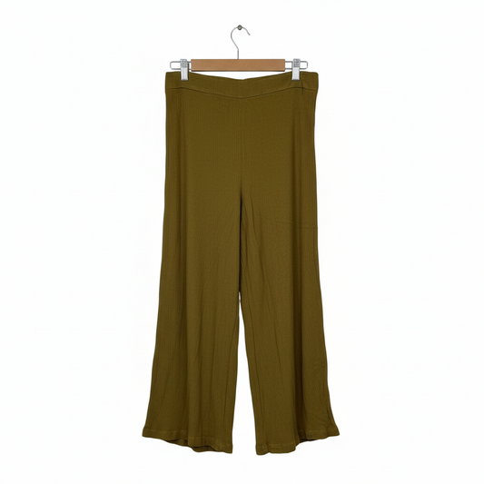 Sea & Lace Olive Green Pants - Front View