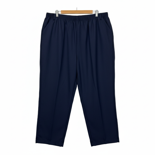 Millers navy capri pants - front view