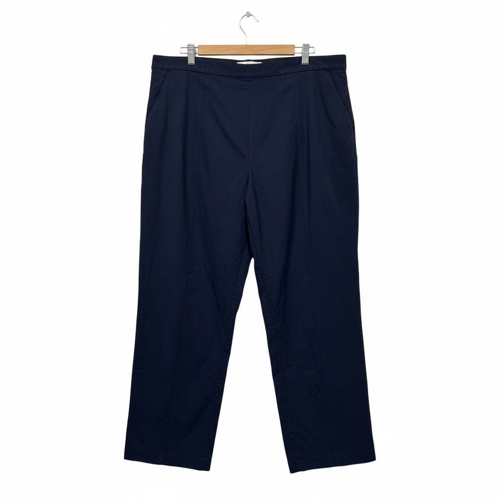 Preview Navy Blue Capri Pants - Size 20
