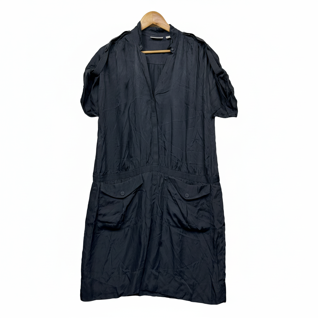 Country Road Black Midi Dress - Size 16